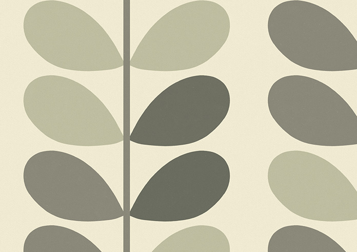 Orla Kiely Multi Stem, Warm Grey - Made to Measure Curtains - Image 8